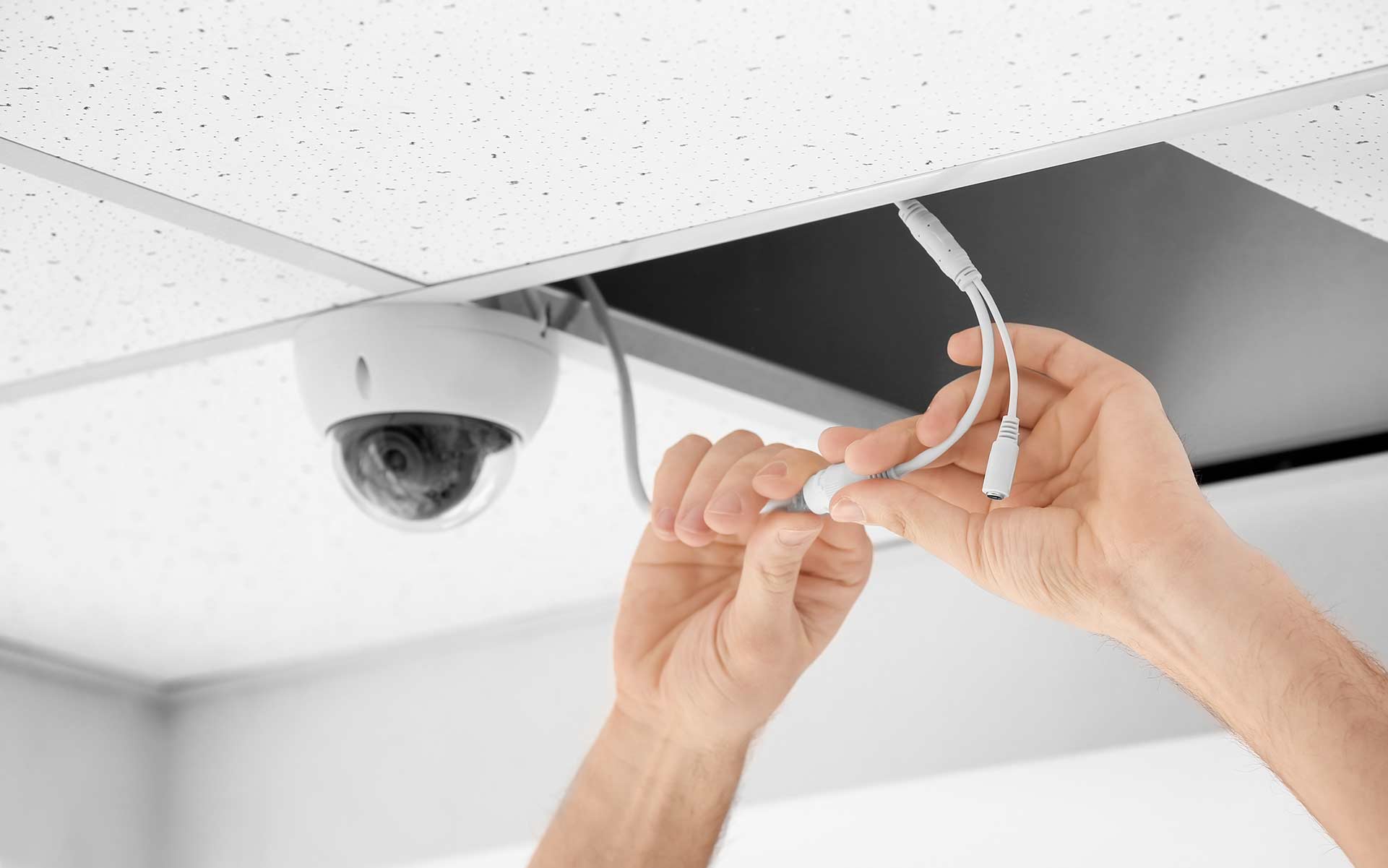 A2B Electrical's electricians can wire up CCTV cameras for properties in Ormskirk and the local area. 